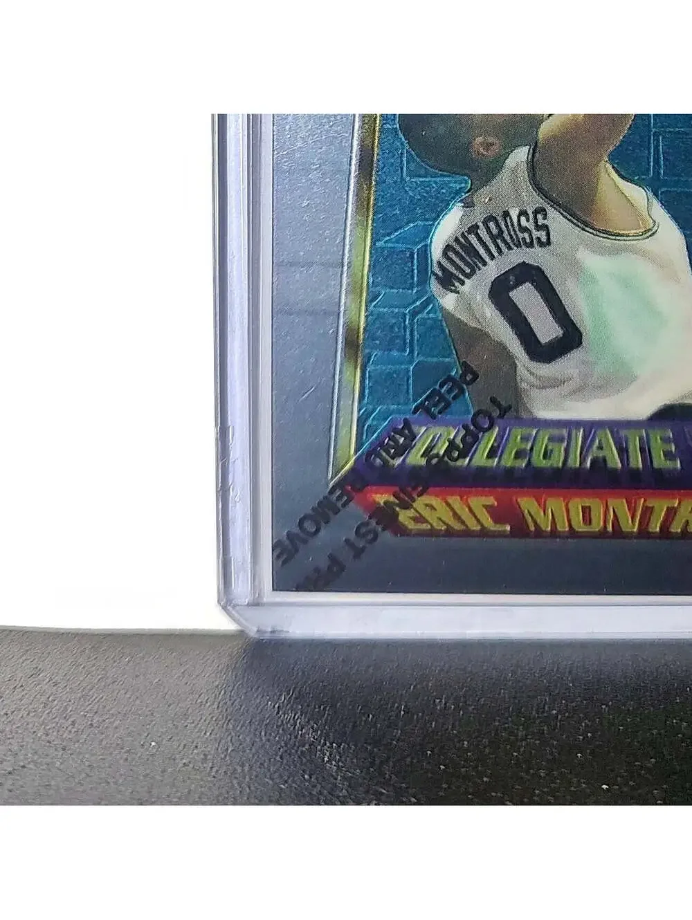 Eric Montross 1994-95 Topps Finest #208 Collegiate Best